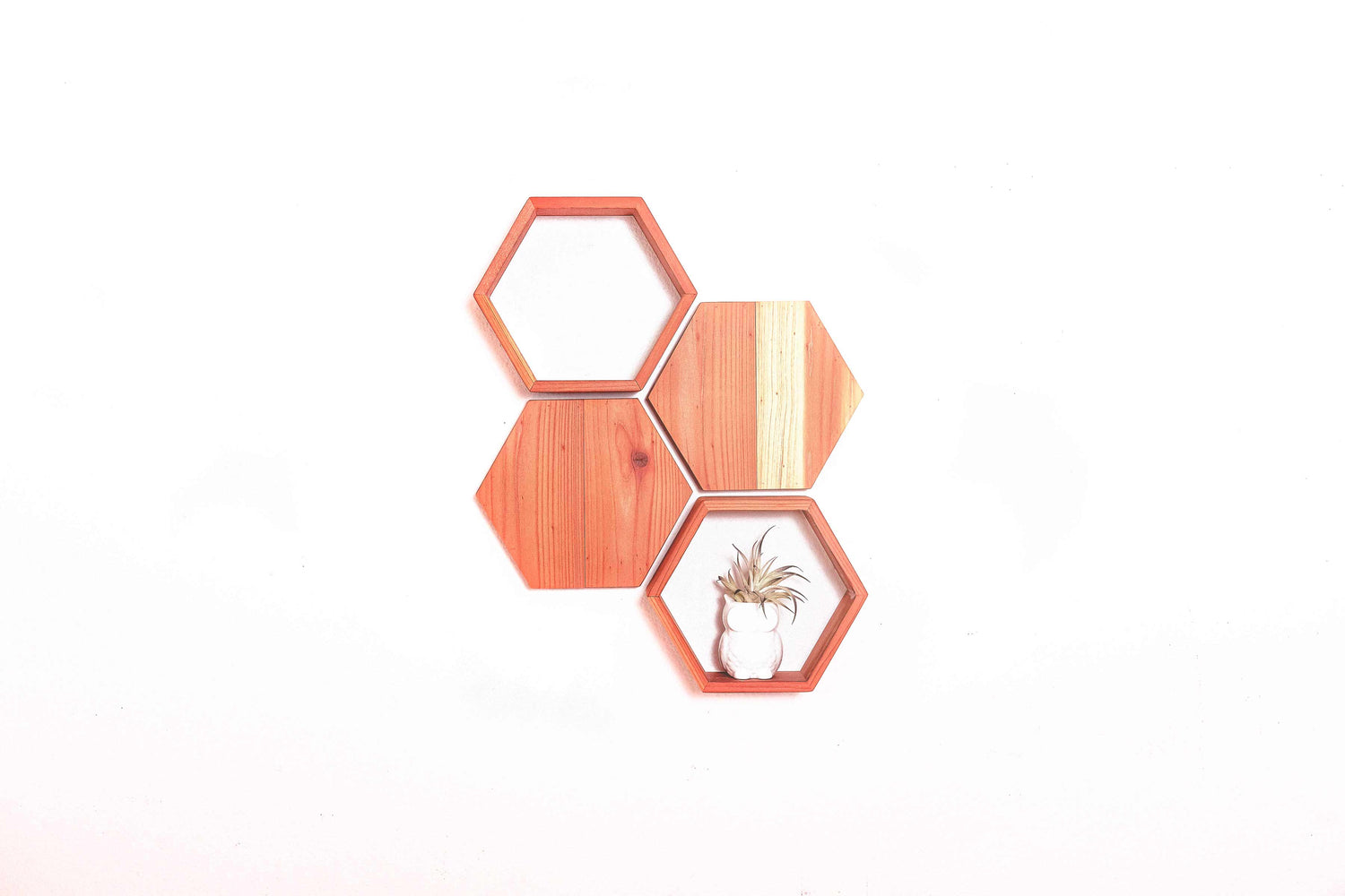 Hexagon Shelf Kit - WeekendWalls