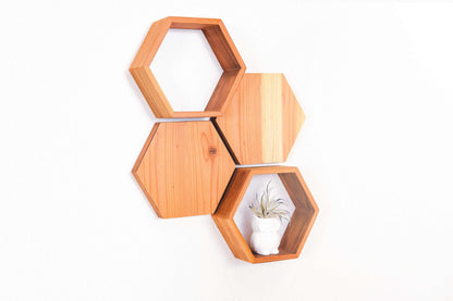 Hexagon Shelf Kit - WeekendWalls