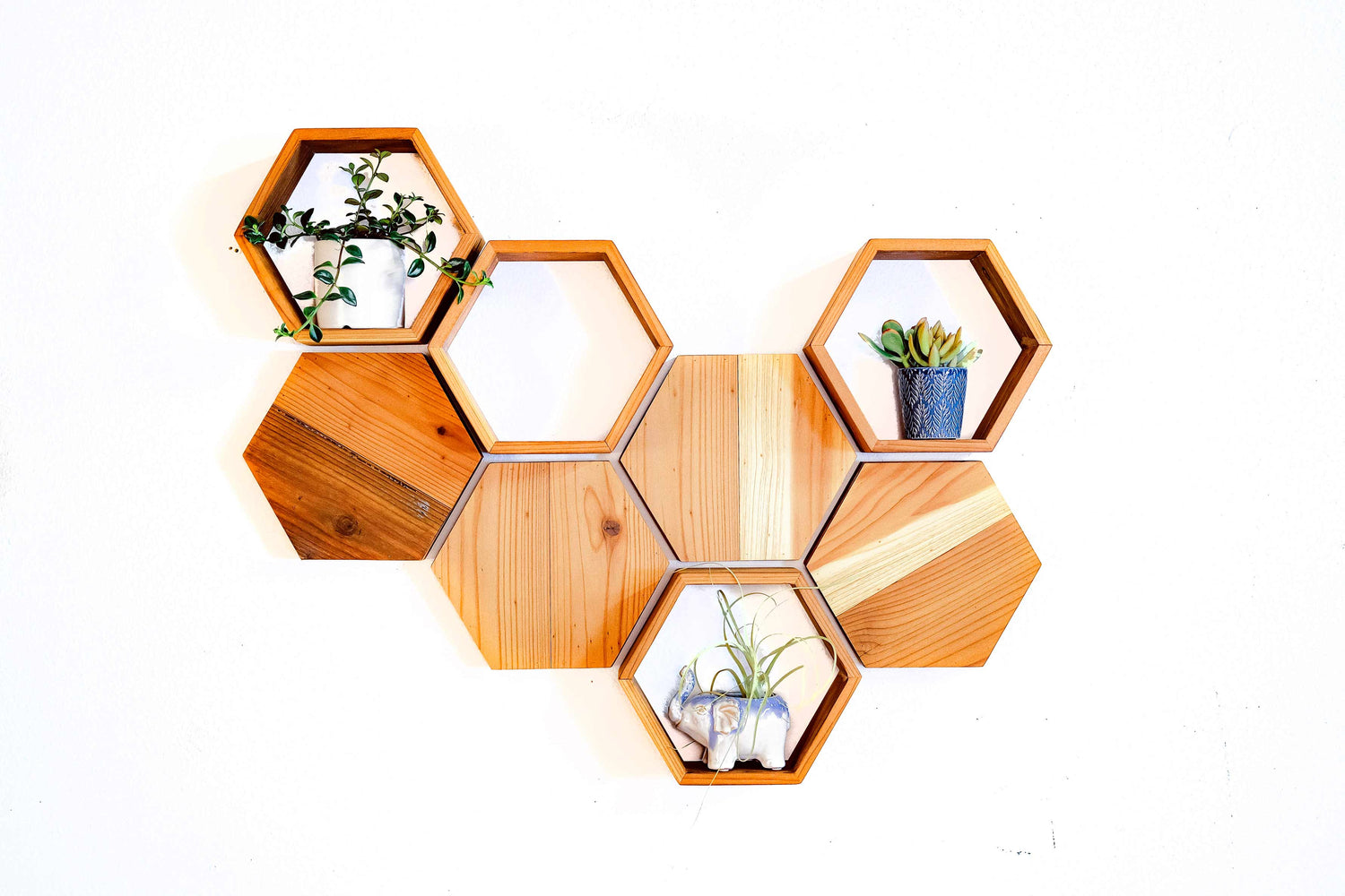 Hexagon Shelf Kit - WeekendWalls