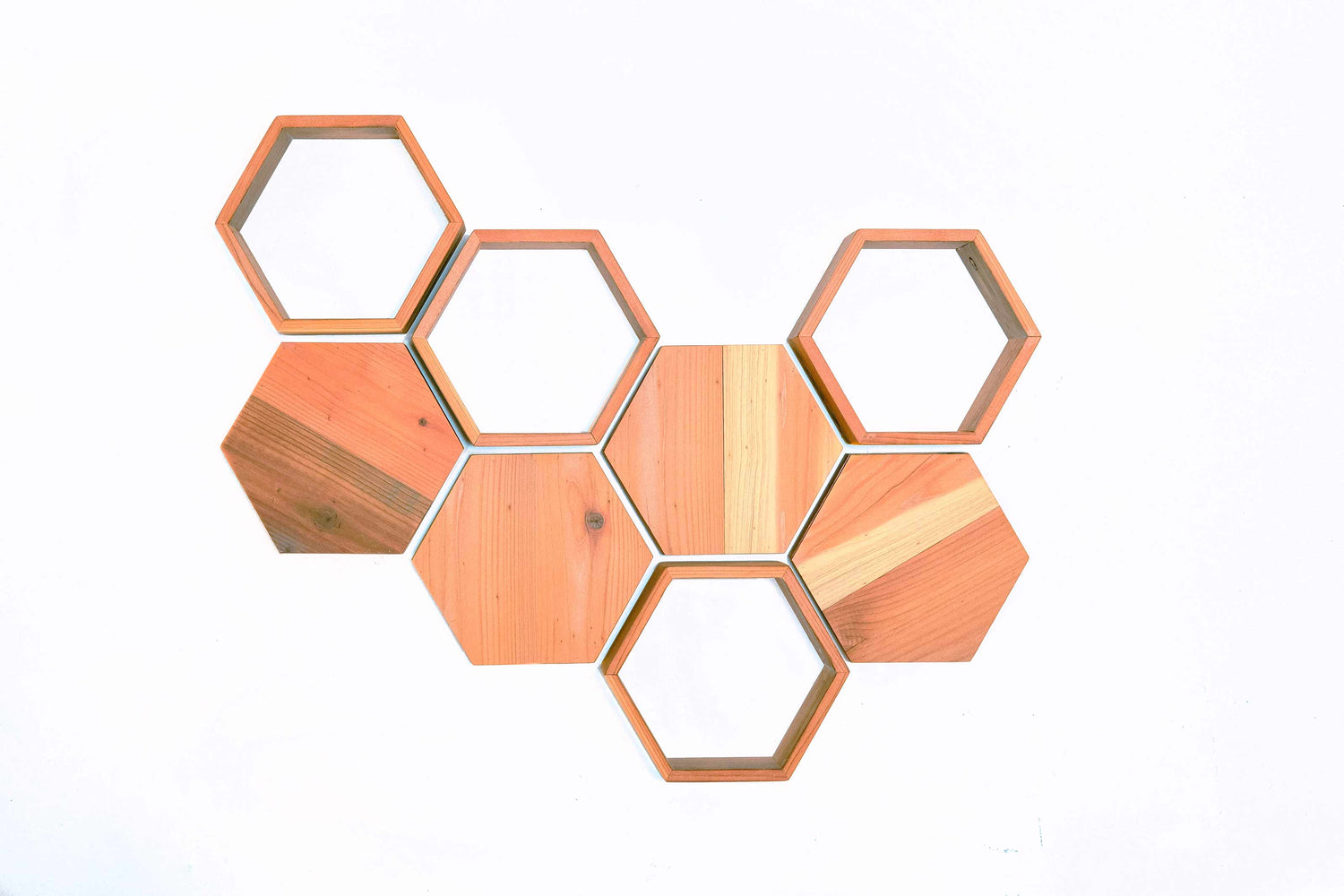 Hexagon Shelf Kit - WeekendWalls